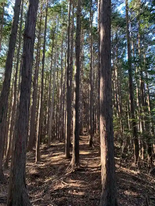 三峰神社の周辺