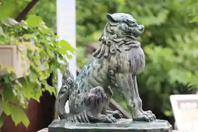 神炊館神社 ⁂奥州須賀川総鎮守⁂の狛犬