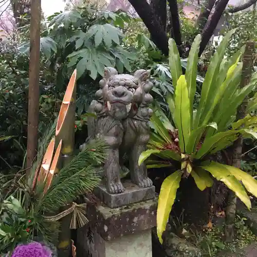 菅原神社の狛犬