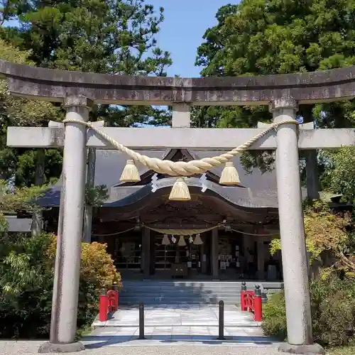 越中一宮 髙瀬神社の鳥居