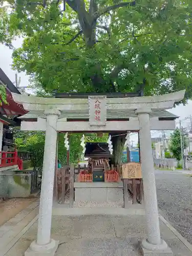 越谷香取神社の鳥居