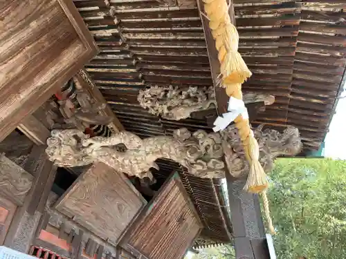 上野国一社八幡八幡宮の芸術