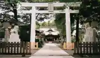 阿豆佐味天神社 立川水天宮の鳥居