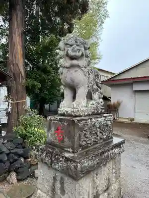 坂戸神社の狛犬