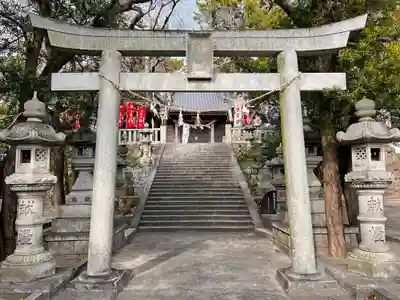 岐佐神社の鳥居