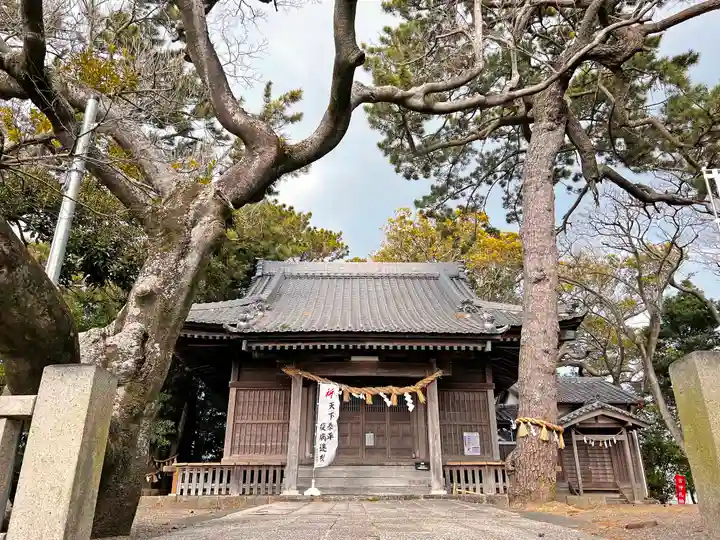 岐佐神社の本殿・本堂