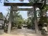 安久美神戸神明社の鳥居