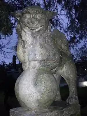 真龍神社の狛犬