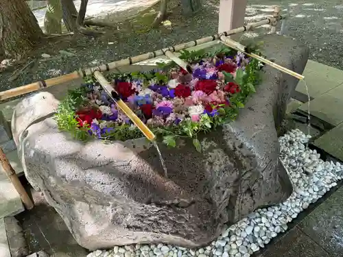 千歳神社の手水舎