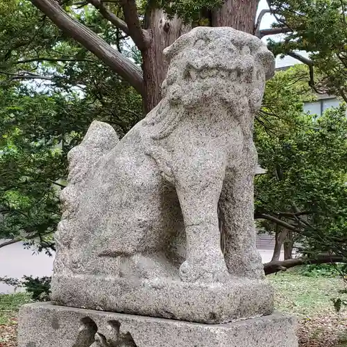 亀田八幡宮の狛犬