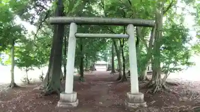 香取社の鳥居