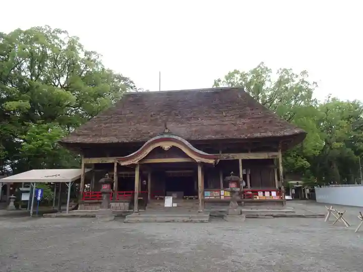 青井阿蘇神社の本殿・本堂