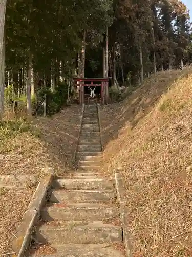 山崎温泉神社の鳥居
