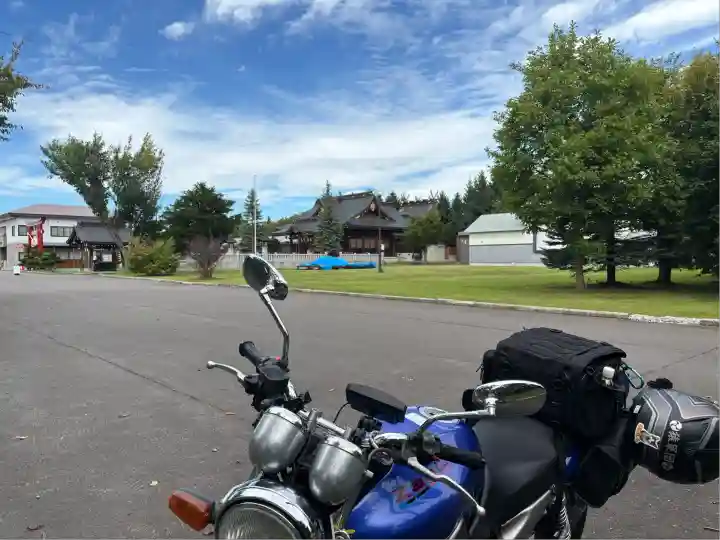 美瑛神社の景色