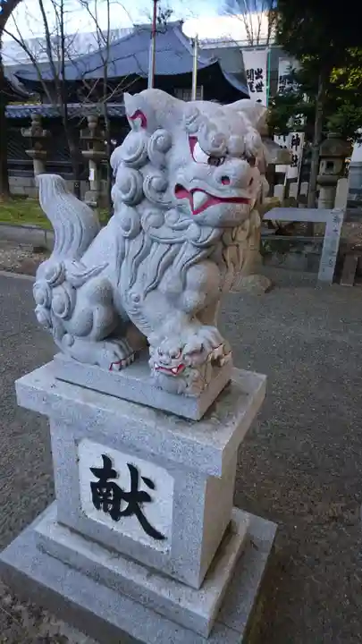 名古屋東照宮の狛犬