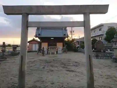 神明社(四郎兵衛)の鳥居