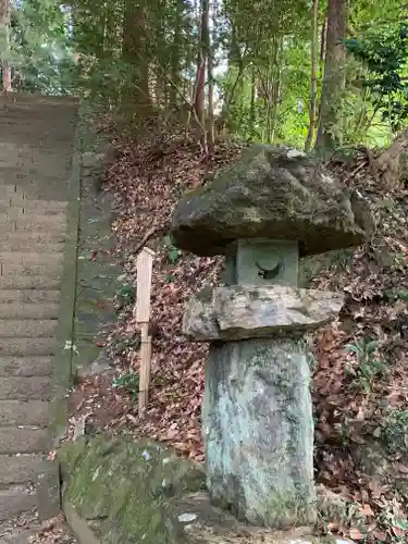 萩日吉神社の塔