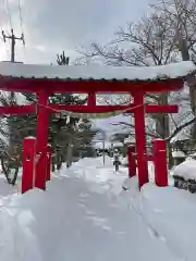 鶴田八幡宮の鳥居