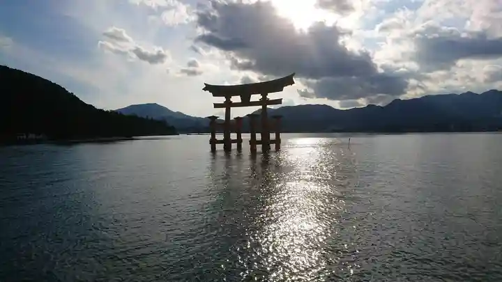 厳島神社の景色