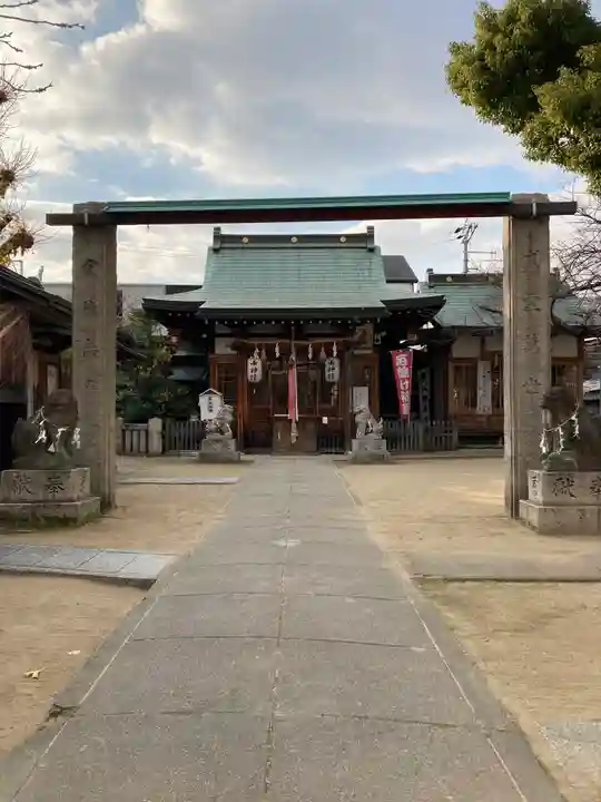 生野八坂神社の本殿・本堂