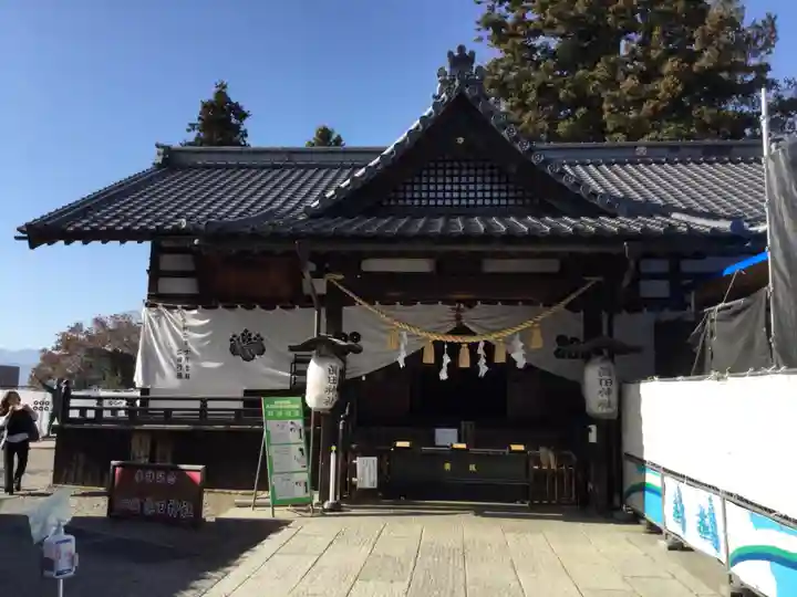 眞田神社の本殿・本堂