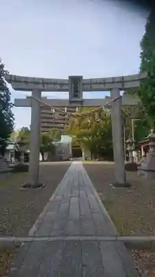 白山神社の鳥居