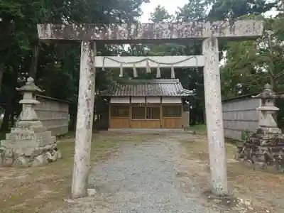 満賀里神社の鳥居