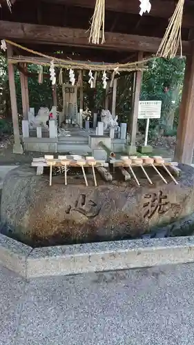 愛知縣護國神社の手水舎