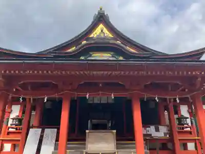 美濃國一宮　南宮大社の本殿・本堂