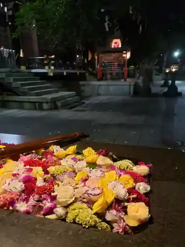 熊野神社の手水舎