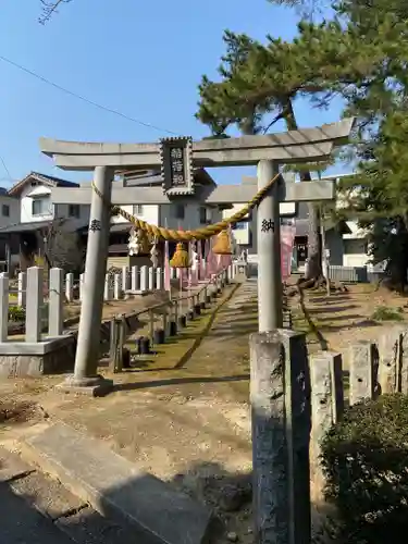 櫻井神社の鳥居