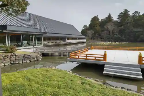 伊勢神宮外宮（豊受大神宮）の庭園