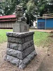 氷川神社の狛犬