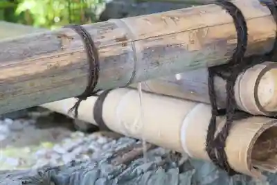 和泉國一之宮　大鳥大社の手水舎