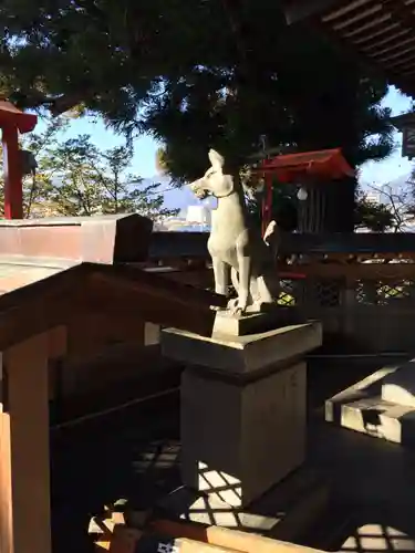 冨士山稲荷神社の狛犬