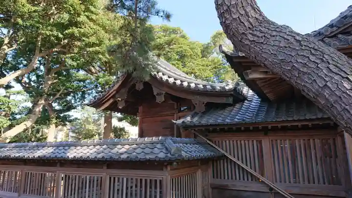 片瀬諏訪神社の本殿・本堂