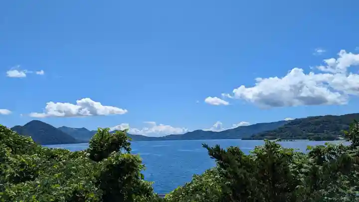 洞爺寺の景色