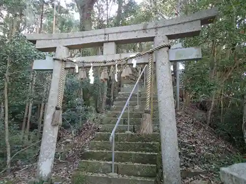 室津神社の鳥居