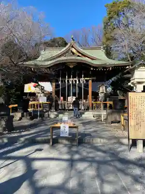 鎮守氷川神社の本殿・本堂