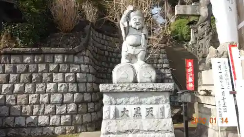 品川神社の像