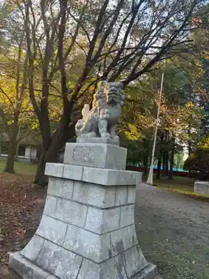 十勝護国神社の狛犬