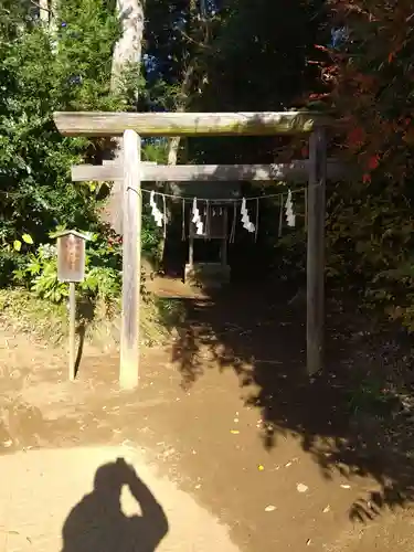 御厨社(鹿島神宮末社)の鳥居