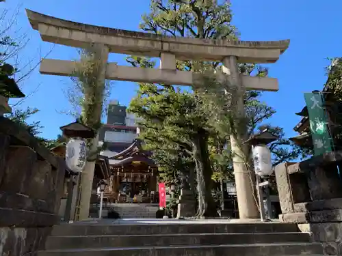 大鳥神社の鳥居
