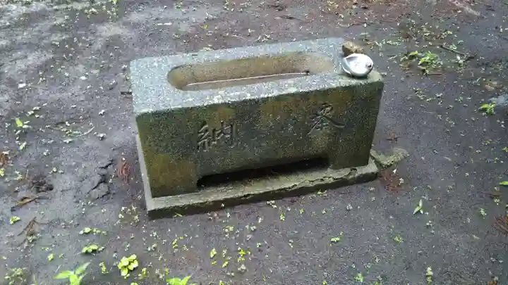 高田神社の手水舎