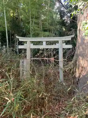 遠江稲荷神社の鳥居