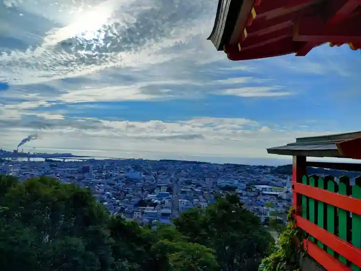 神倉神社(熊野速玉大社摂社)の景色
