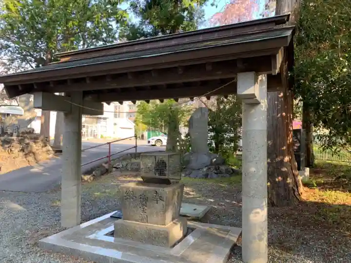 御殿場東照宮 吾妻神社 の手水舎