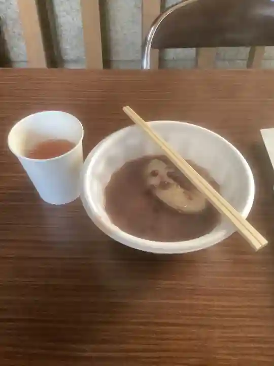 素盞男神社の食事