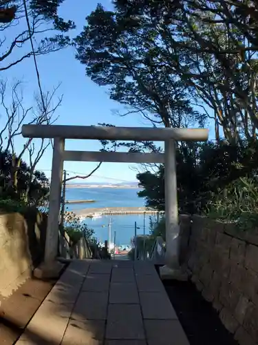 酒列磯前神社の鳥居