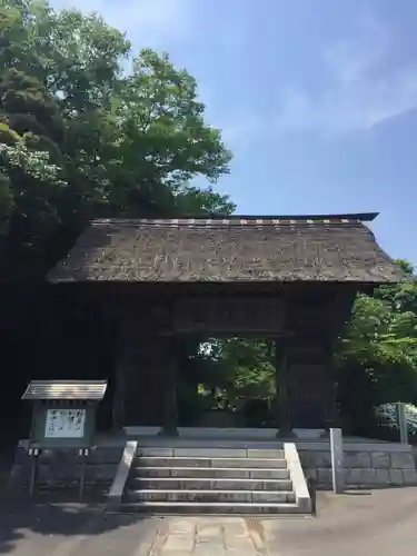 大聖寺（土浦大師不動尊）の山門・神門
